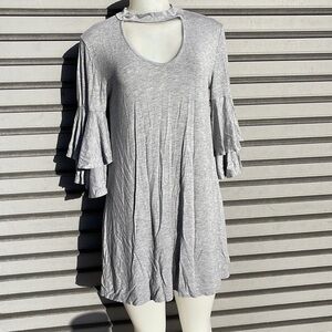 Roller Coster Gray Dress Size M